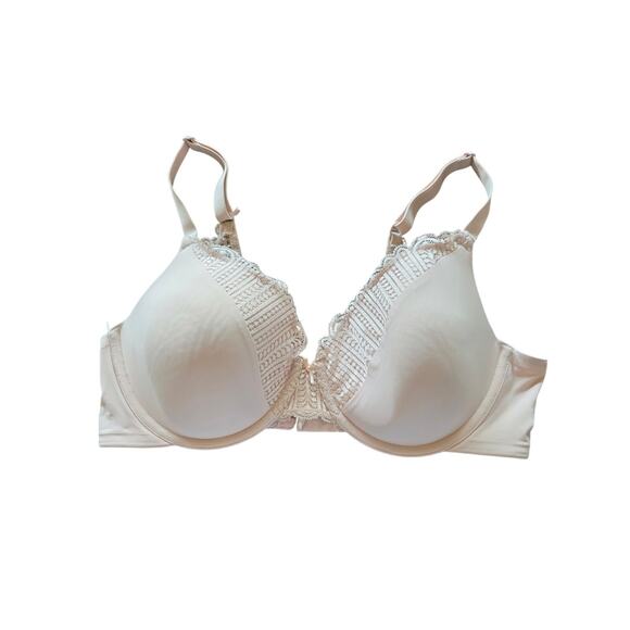 Maidenform 34D Womens Bra Tan Underwired Adjustable Straps Full Coverage - Picture 1 of 4